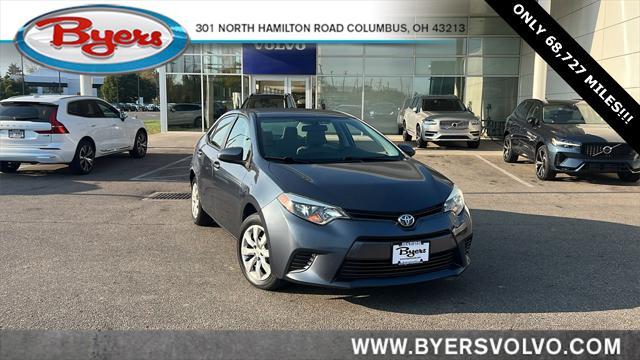 2015 toyota corolla l