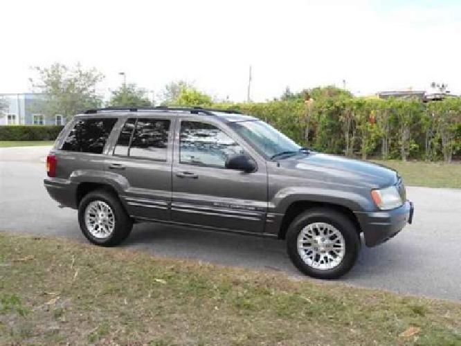 used 2002 jeep grand cherokee 4dr limited 4wd 4x4 suv, 174,112 miles in west palm beach, fl