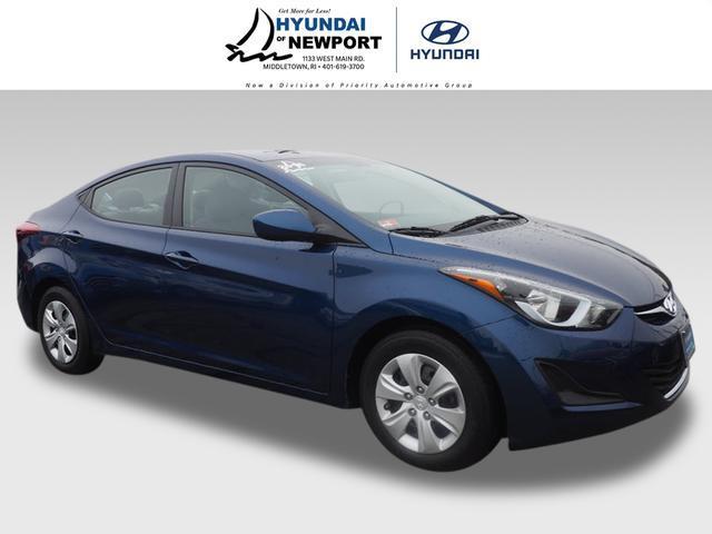 2016 hyundai elantra se se 4dr sedan 6a (us for sale in middletown, rhode island