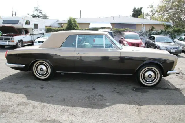 c 1967 rolls royce silver shadow convertible coupe 8 cylinders no reserve