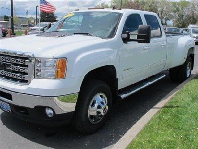 used 2013 gmc sierra 3500 4x4 crew cab slt bend, or 97701 for sale in bend, oregon