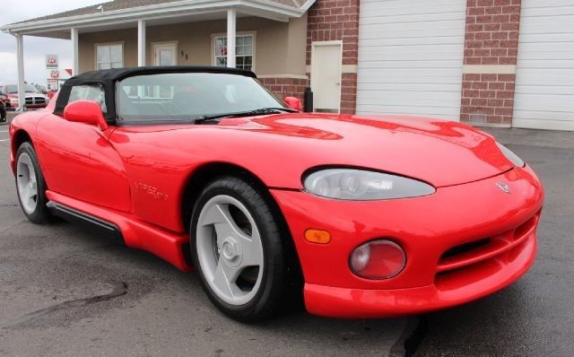 1994 dodge viper red manual transmission classic! no reserve!!! clean title