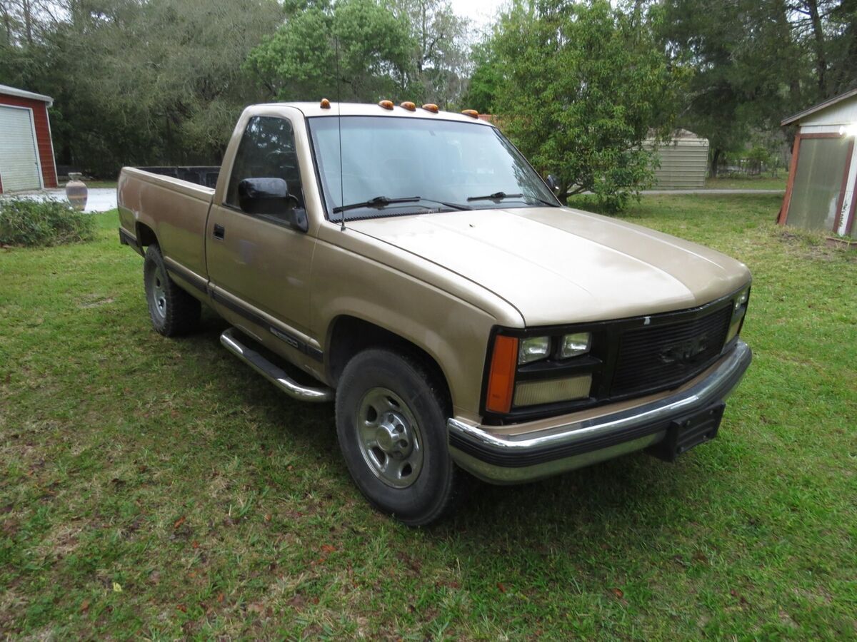 1989 gmc 2500 standard cab 8' bed