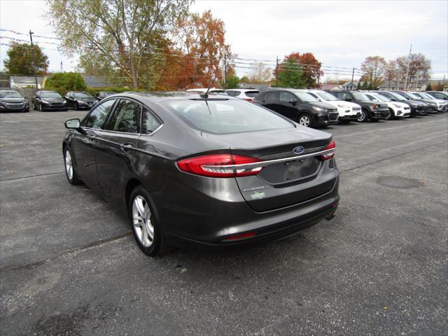 2018 ford fusion se