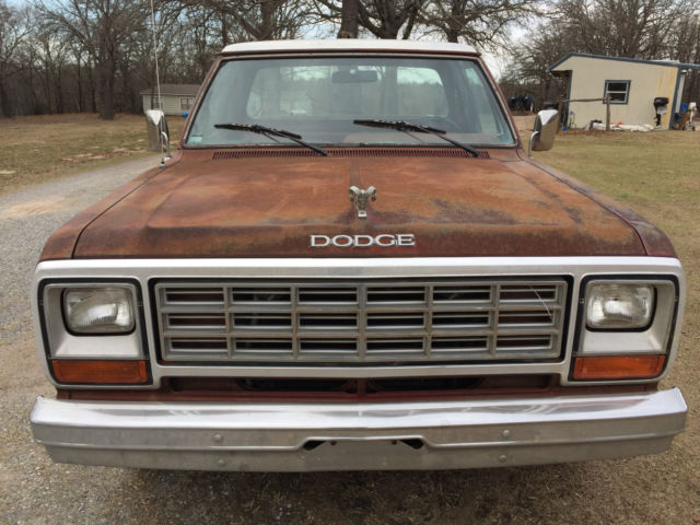 1984 dodge short wide pickup v-8 original unmolested find