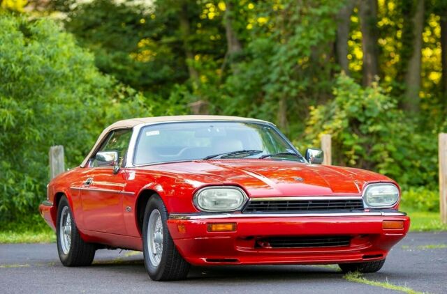 1994 jaguar xjs convertible 4.0l l6 low 71k miles serviced collectible!