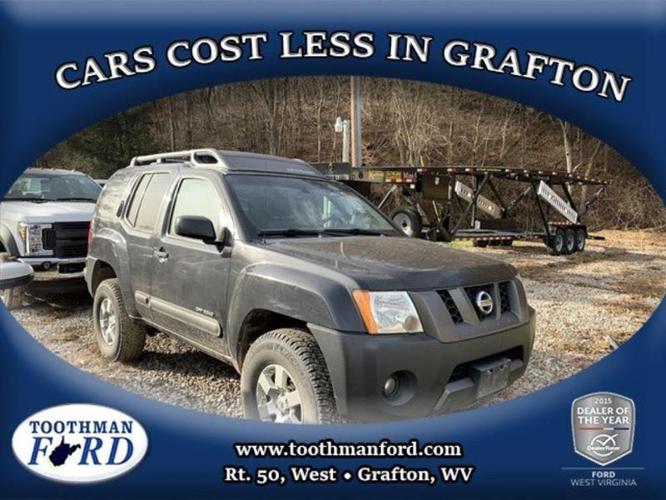 2008 nissan xterra off-road 4x4 off-road 4dr suv 6m for sale in grafton, west virginia
