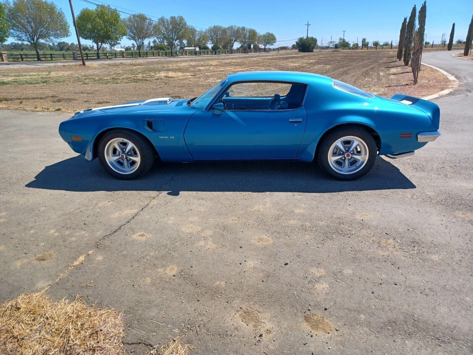 1970 pontiac trans am rare lucerne blue factory correct