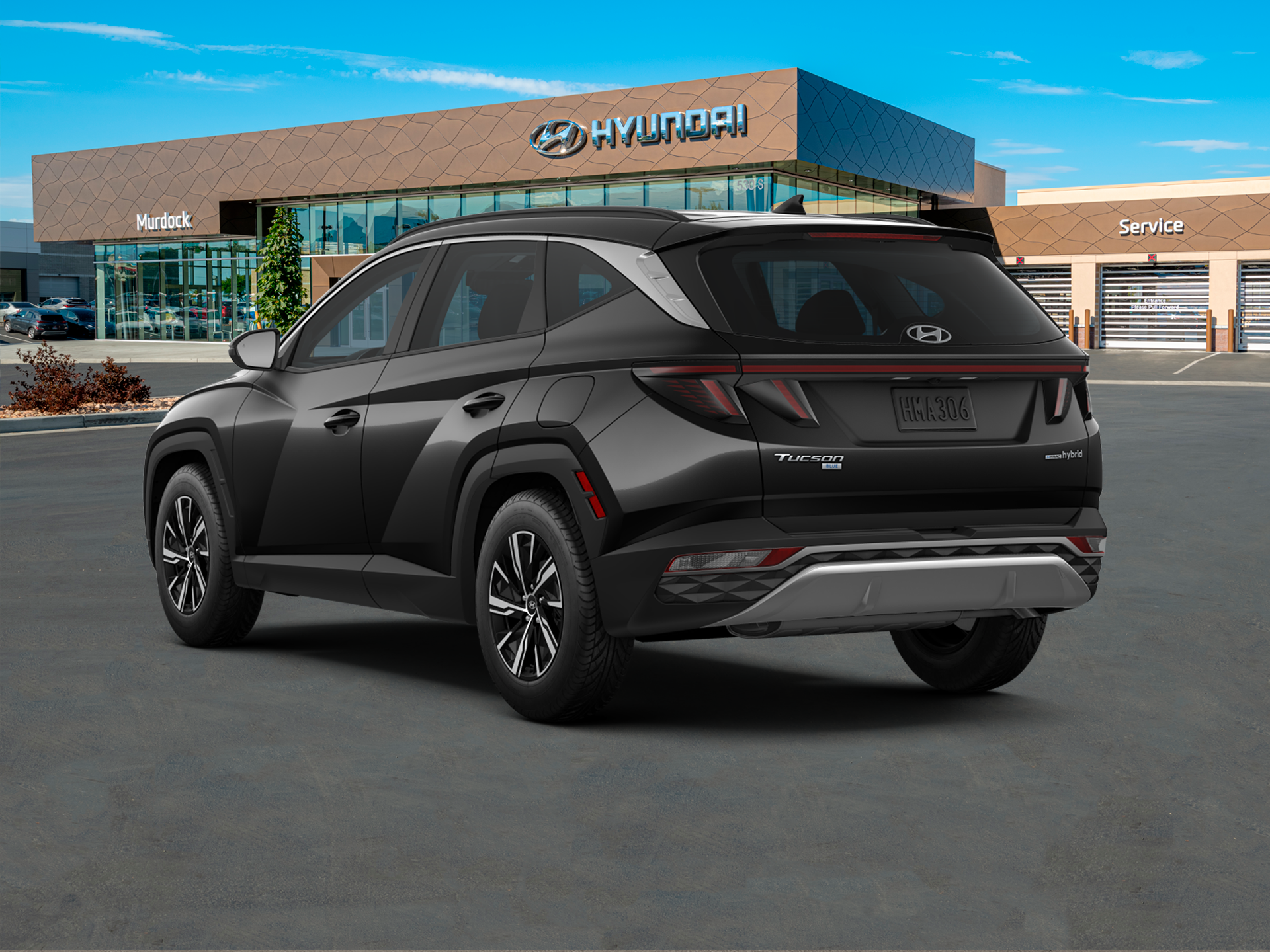 2022 hyundai tucson hybrid blue