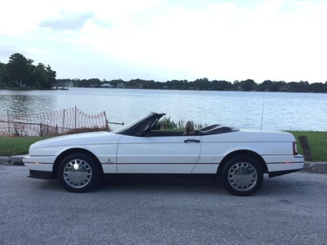 1989 cadillac allante hardtop convertible roadster 4.5l v8 16v no reserve