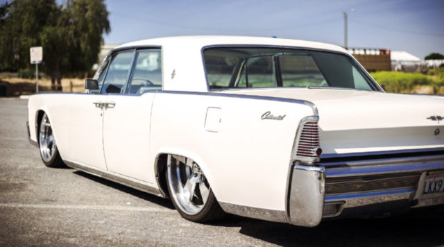 1965 lincoln continental white bagged 22" wheels brand new tires