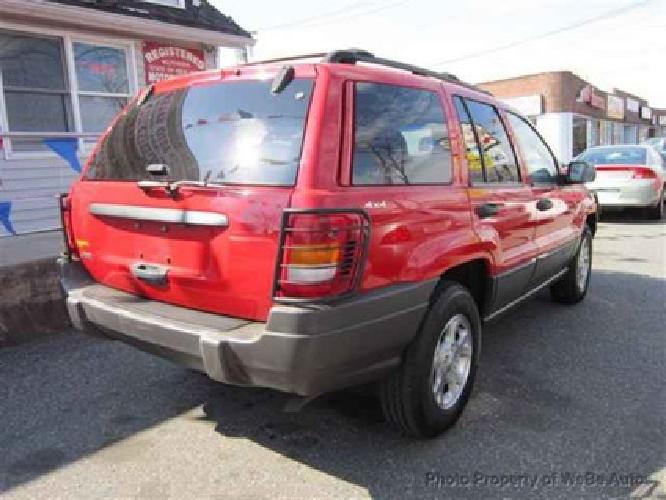 2000 flame red jeep grand cherokee in baiting hollow, ny