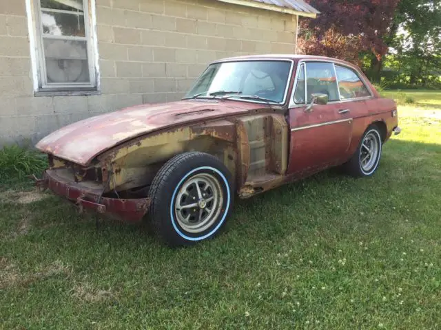 1973 mgb gt project car