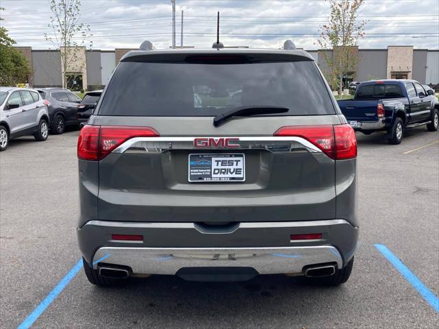 2018 gmc acadia denali