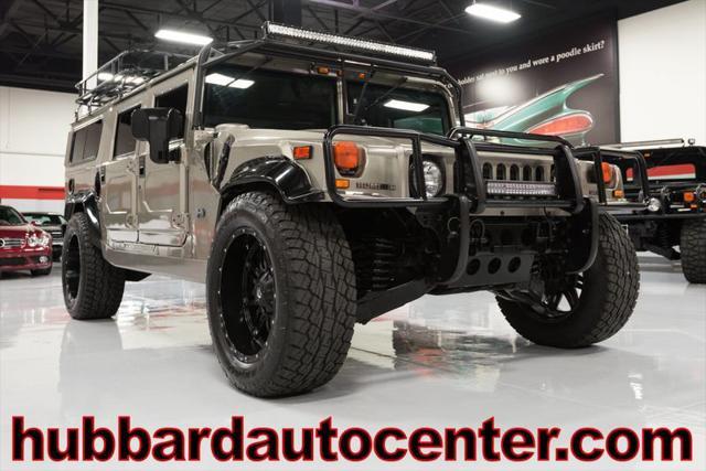 2003 hummer h1 fully custom, wheels & tires, roof rack, light bar, led's wow!