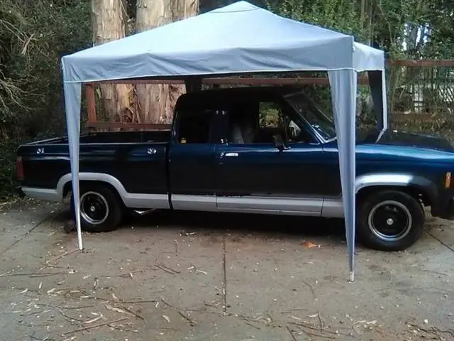1987 ford ranger custom extended cab pickup 2-door 2.9l