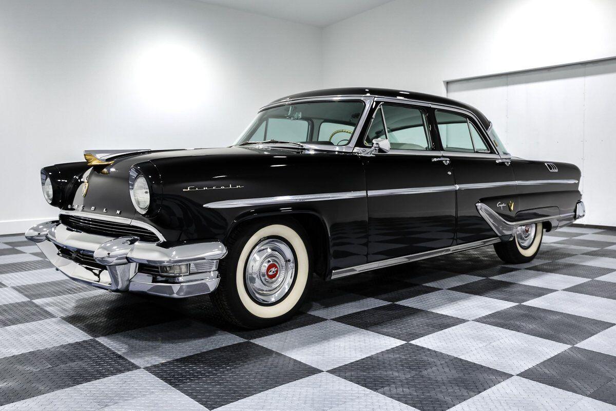 1955 lincoln capri 79883 miles black sedan 341ci v8