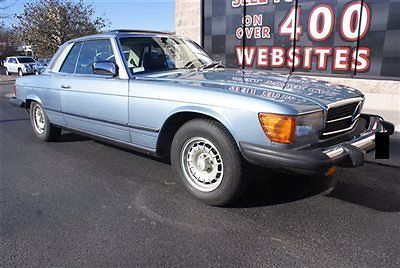 1977 mercedes benz 450slc 31k miles 1 owner extremely clean rare 450 slc low mil