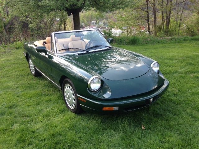 1992 alfa romeo spider veloce with only 28,000 miles