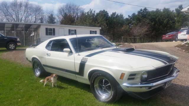 1970 boss 302 "v code" mustang