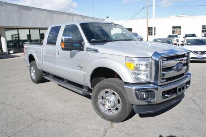 2013 ford f-350 super duty lariat 4x4 lariat 4dr crew cab 6.8 ft. sb srw pickup for sale in logan, utah