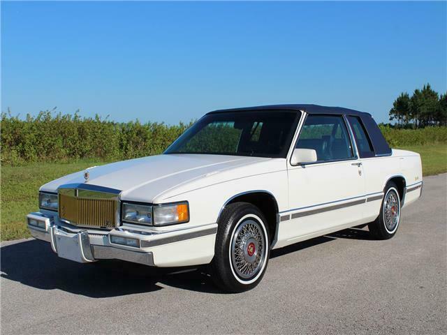1992 cadillac deville coupe 1sd cotillion white