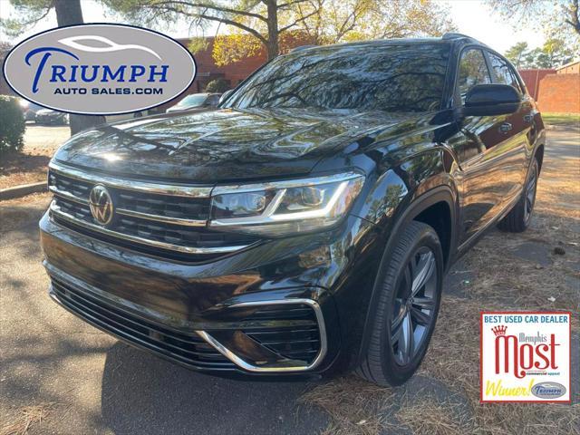 2021 volkswagen atlas cross sport 3.6l v6 se w/technology r-line