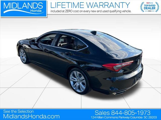 2021 acura tlx technology