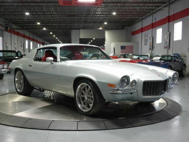 1971 chevrolet camaro coupe cortez silver 781 miles