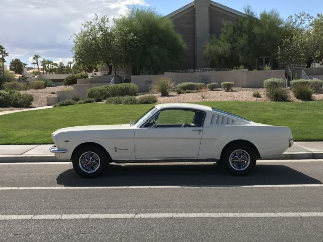 no reserve 1965 ford mustang fastback 1 family owned 289 v8 90k org miles a/c
