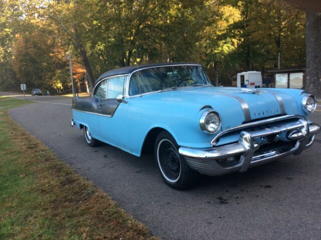 1955 pontiac chieftain two door hardtop
