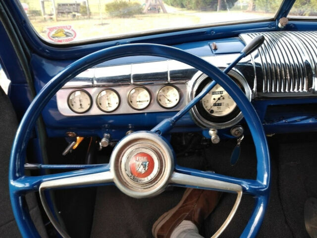 1947 ford coupe deluxe .060 over 390ci v8 c6 automatic 1500 miles all steel body