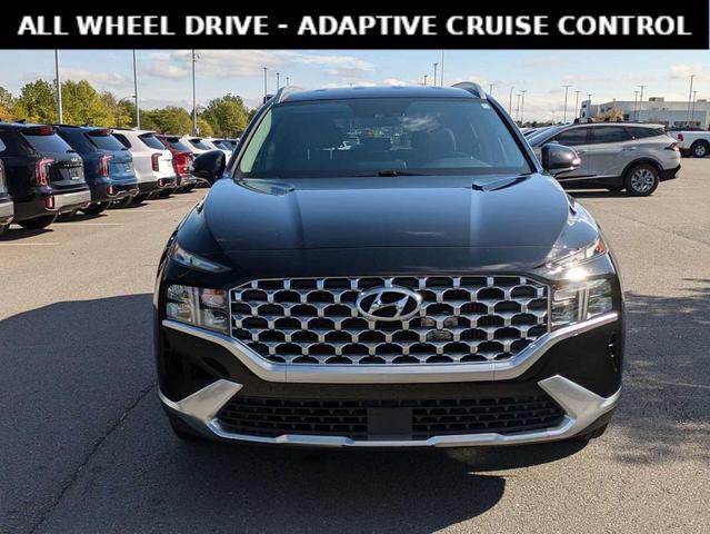 2021 hyundai santa fe hev blue