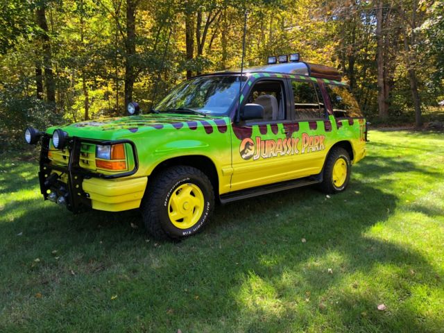 1992 ford explorer "jurassic park" tour vehicle-relisted