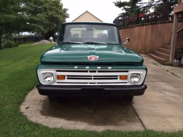 1962 ford f100 manual pickup truck used