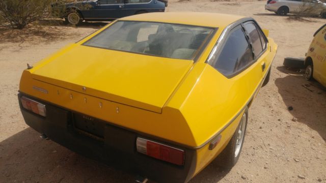 1976 lotus eclat project barn find. no reserve