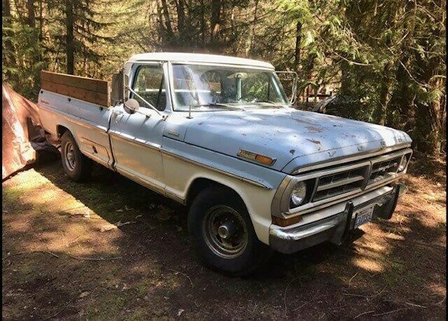 1971 ford f-250 crew cab 2wd **low reserve**