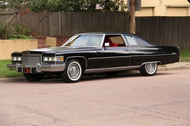 1976 cadillac coupe deville - 59k miles - fully documented