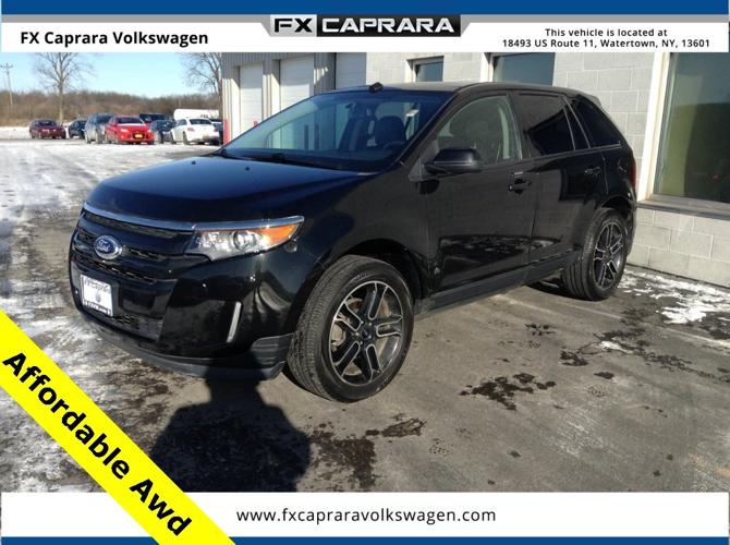used 2014 ford edge awd sel watertown, ny 13601 for sale in glen park, new york