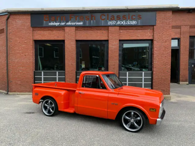 1970 chevrolet c10 short bed stepside! restored and beautiful! 350 v8 automatic!