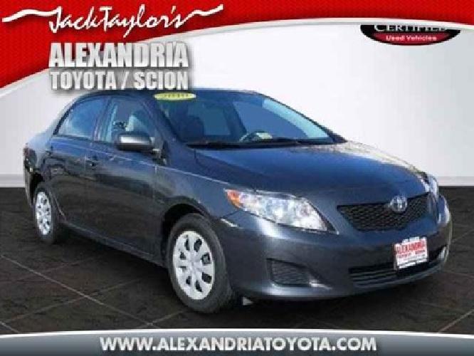 2010 toyota corolla in alexandria, va
