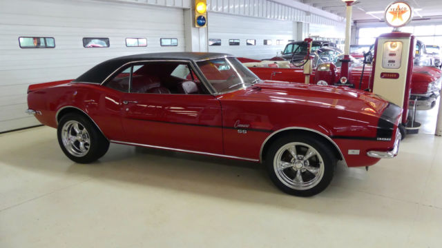 1968 chevrolet camaro ss tribute 10955 miles red 2 dr ht 396ci manual 4-speed