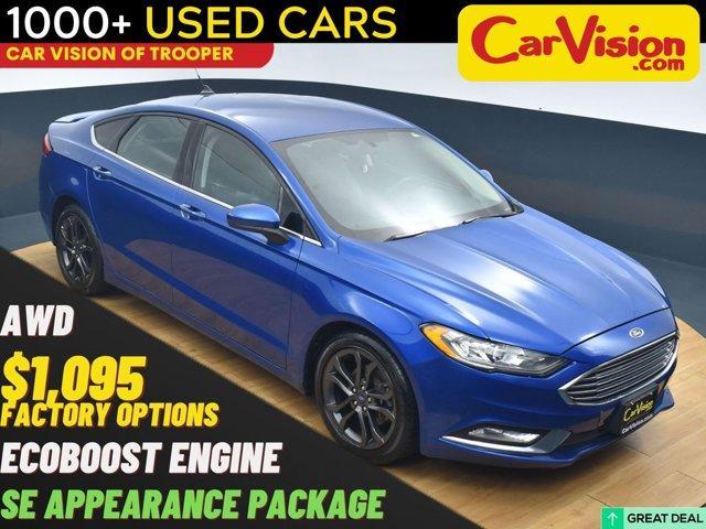 2018 ford fusion se