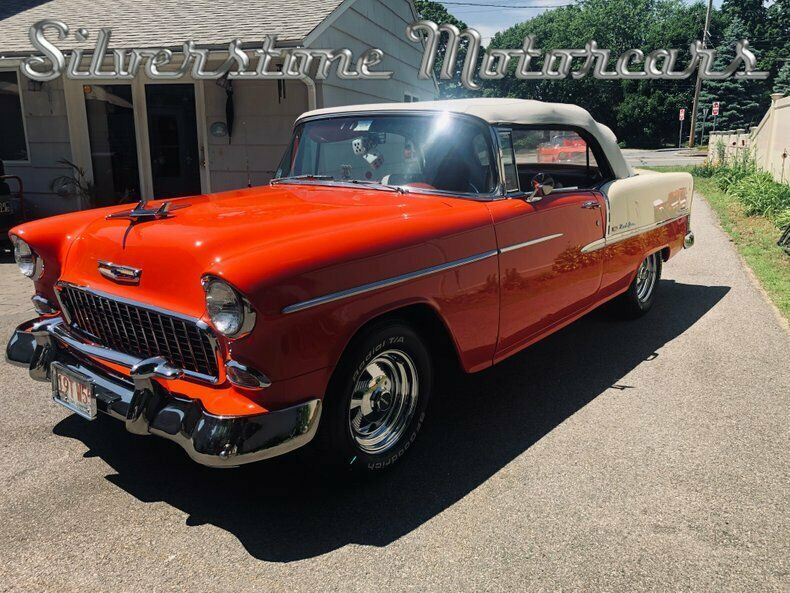 1955 orange & cream convertible wonderful collector car great driver