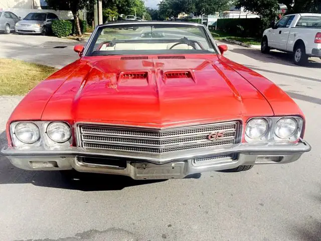 1971 buick skylark gs convertible, numbers matching, runs good, solid, no reserv