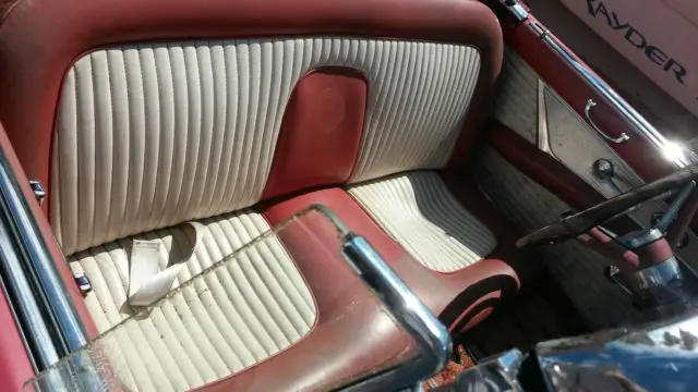 1956 classic thunderbird convertible / hard top - automatic drives nice