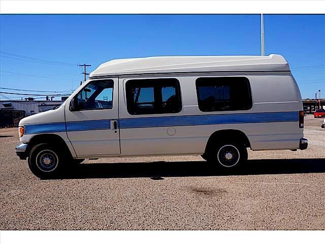 1993 ford econoline cargo van e-250 super white automatic 3-speed