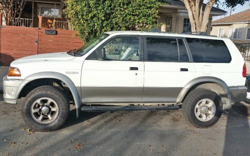 1999 mitsubishi montero sport for sale in california by owner