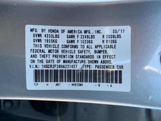 2017 honda accord lx