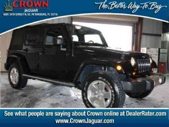 2009 jeep wrangler unlimited sahara in saint petersburg, fl